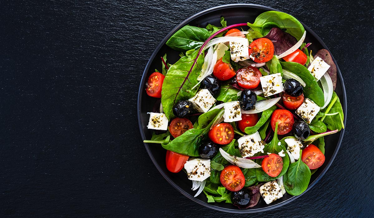 Speisekarte Salate, Gyrosrestaurant in Frechen